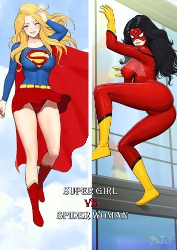 Mezzo – Supergirl and Spiderwoman